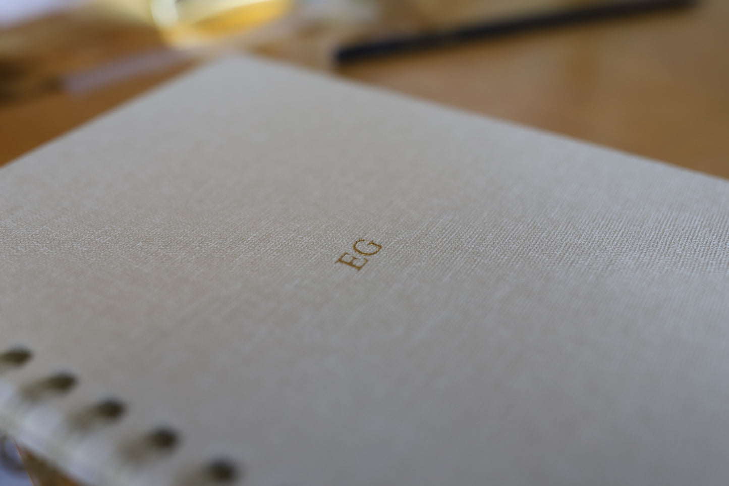 Monogramming Notebook