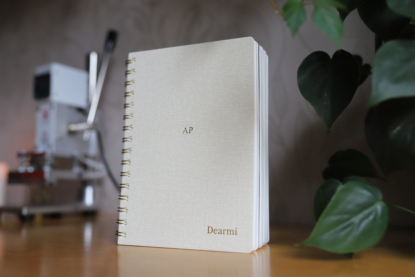 Monogramming Notebook